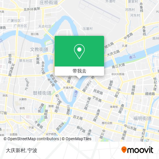大庆新村地图