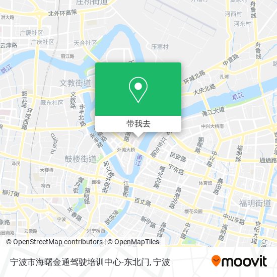 宁波市海曙金通驾驶培训中心-东北门地图