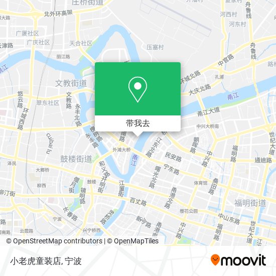 小老虎童装店地图
