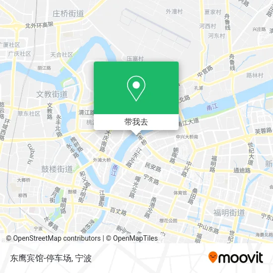 东鹰宾馆-停车场地图