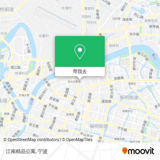 江南精品公寓地图