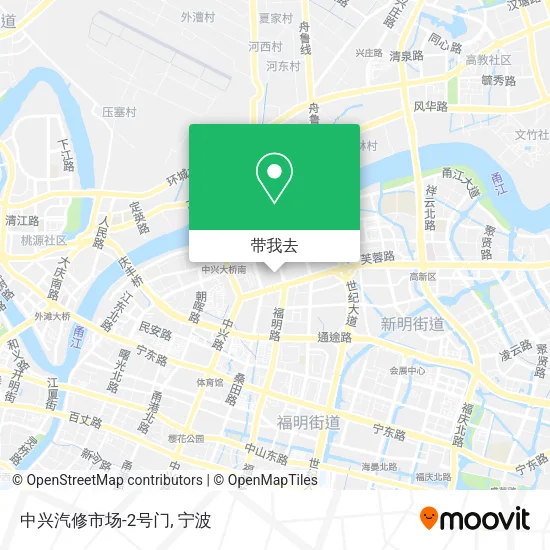 中兴汽修市场-2号门地图