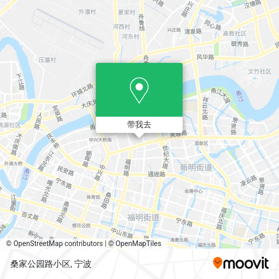 桑家公园路小区地图