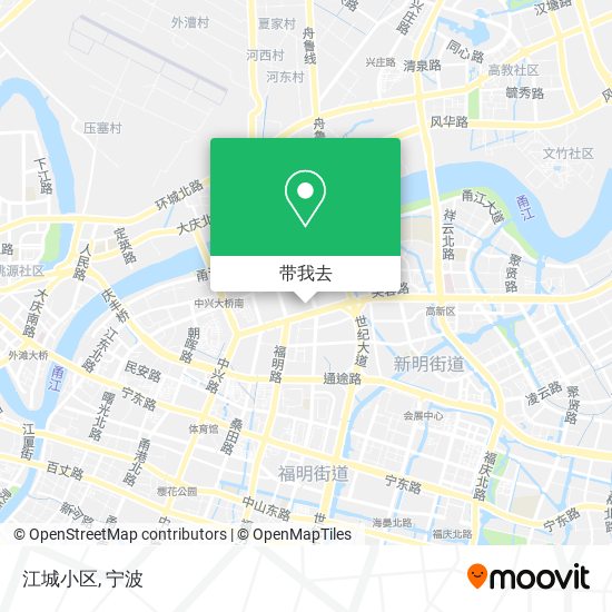 江城小区地图