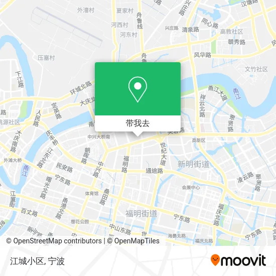江城小区地图