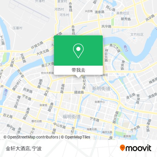 金轩大酒店地图