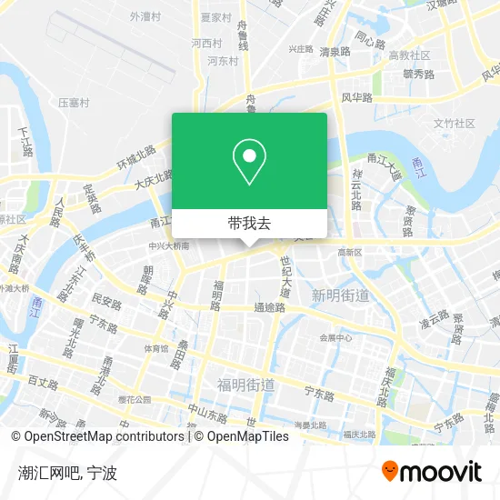 潮汇网吧地图