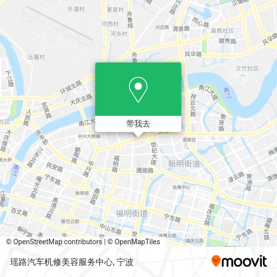 瑶路汽车机修美容服务中心地图