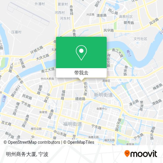 明州商务大厦地图