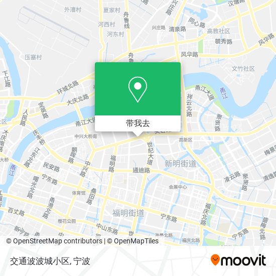 交通波波城小区地图