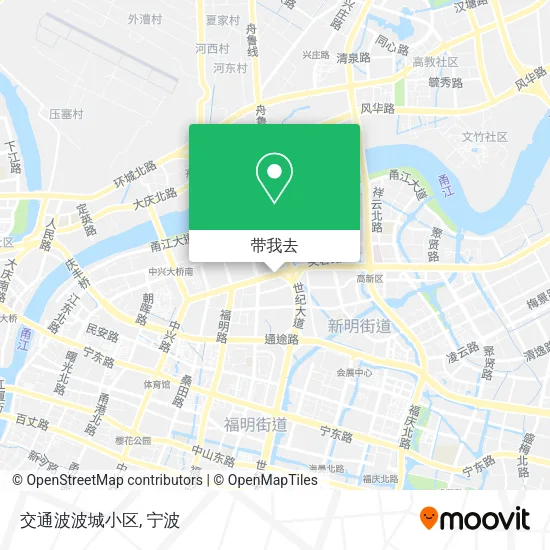 交通波波城小区地图