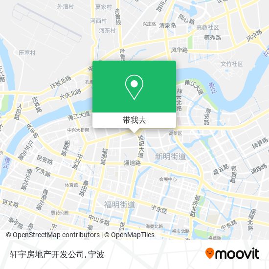 轩宇房地产开发公司地图
