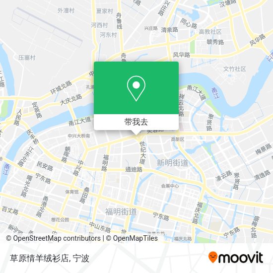 草原情羊绒衫店地图