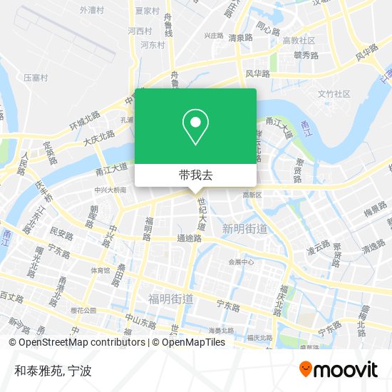 和泰雅苑地图