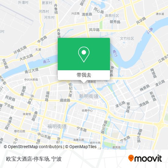 欧宝大酒店-停车场地图