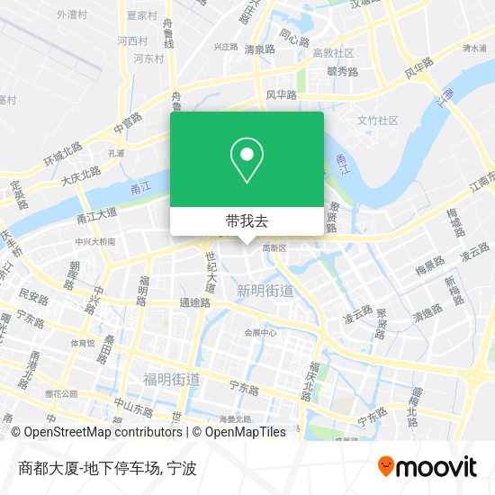 商都大厦-地下停车场地图