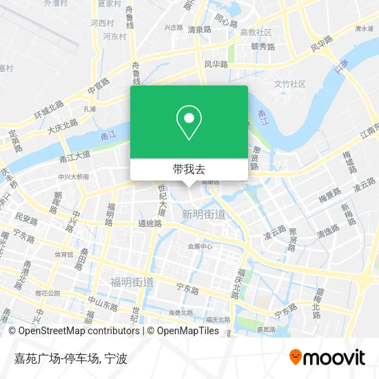 嘉苑广场-停车场地图