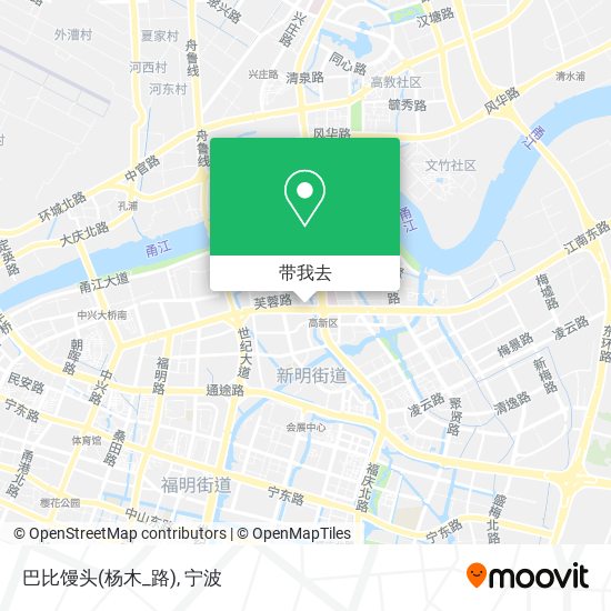 巴比馒头(杨木_路)地图