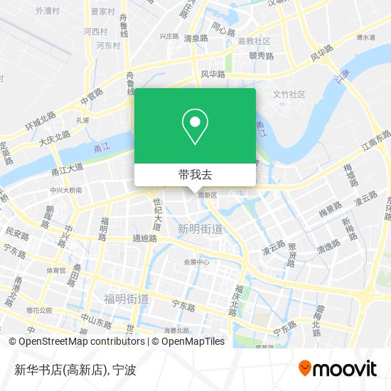 新华书店(高新店)地图