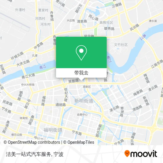 洁美一站式汽车服务地图