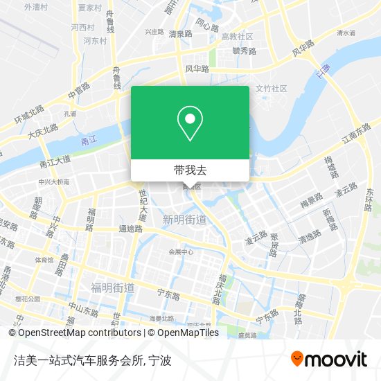 洁美一站式汽车服务会所地图