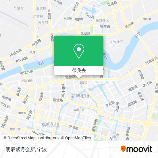 明辰紫月会所地图