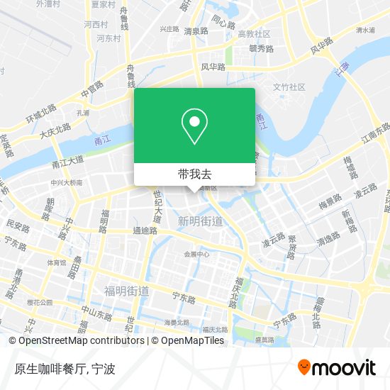 原生咖啡餐厅地图