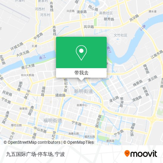 九五国际广场-停车场地图