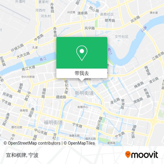 宣和棋牌地图