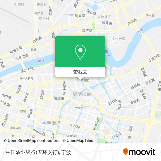 中国农业银行(五环支行)地图