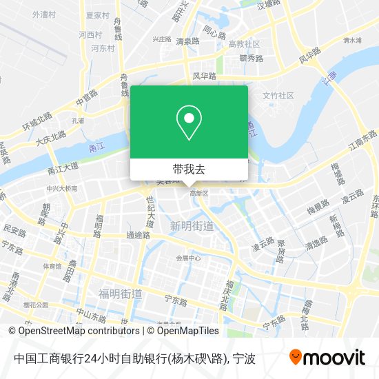 中国工商银行24小时自助银行(杨木碶\路)地图