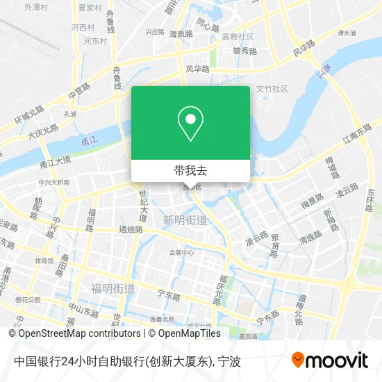 中国银行24小时自助银行(创新大厦东)地图