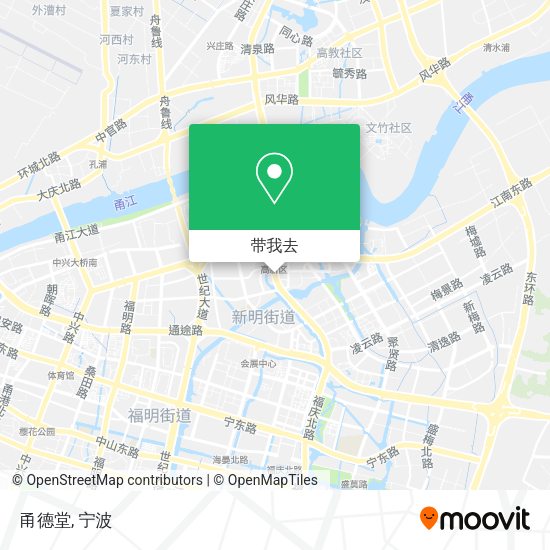 甬德堂地图