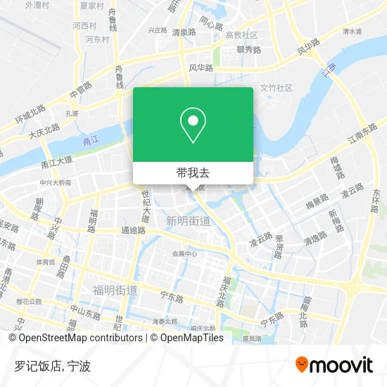 罗记饭店地图