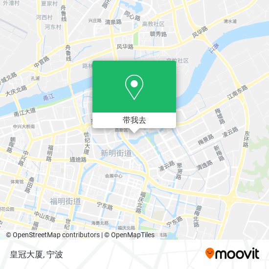 皇冠大厦地图