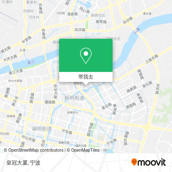 皇冠大厦地图