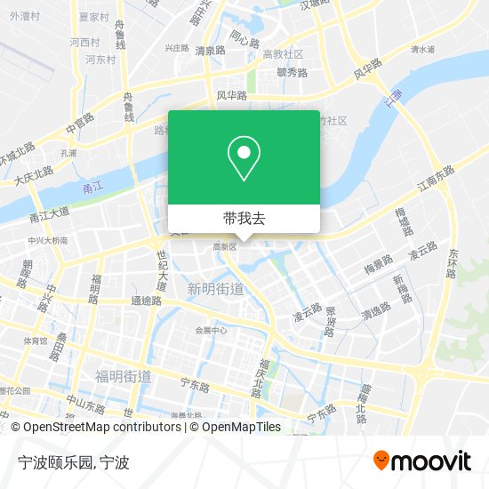 宁波颐乐园地图