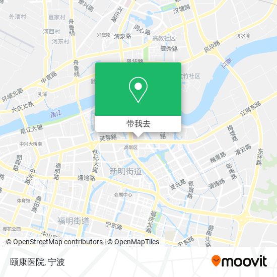 颐康医院地图