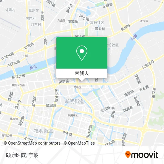 颐康医院地图