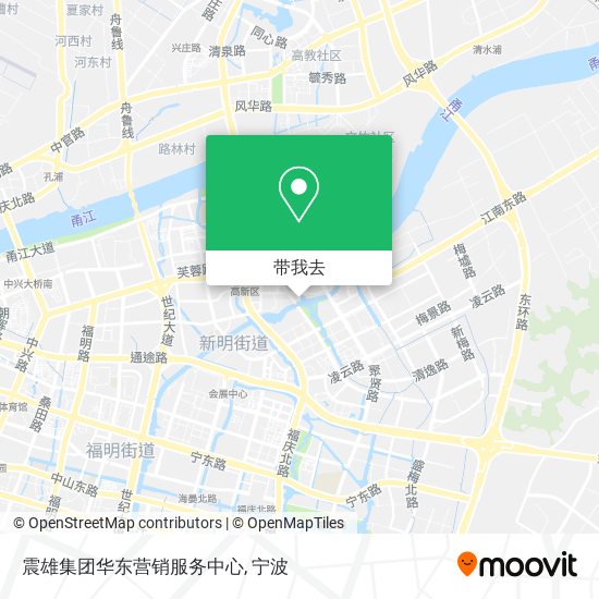 震雄集团华东营销服务中心地图