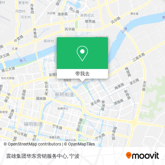 震雄集团华东营销服务中心地图