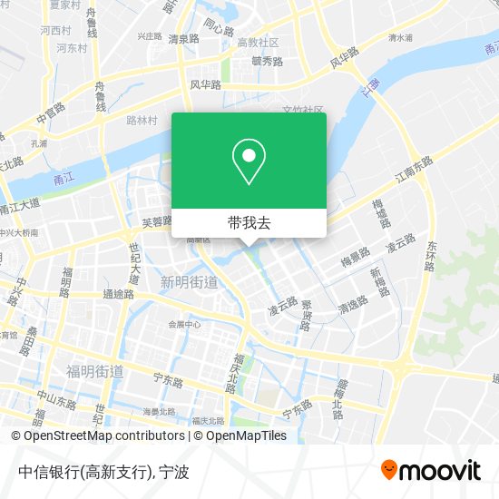 中信银行(高新支行)地图