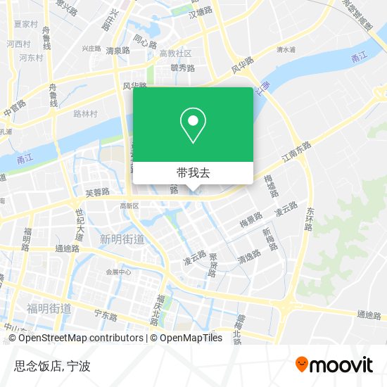 思念饭店地图