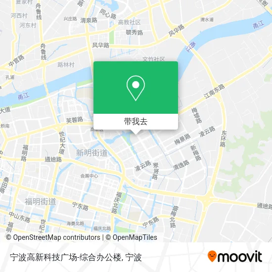 宁波高新科技广场-综合办公楼地图