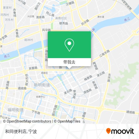 和同便利店地图