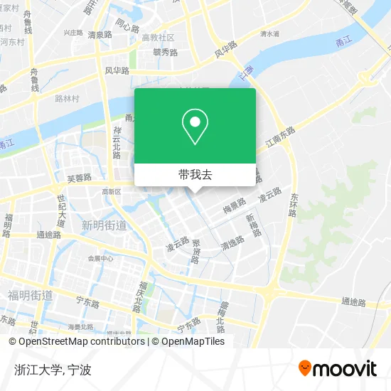 浙江大学地图
