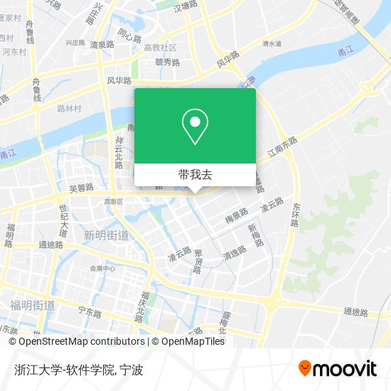 浙江大学-软件学院地图