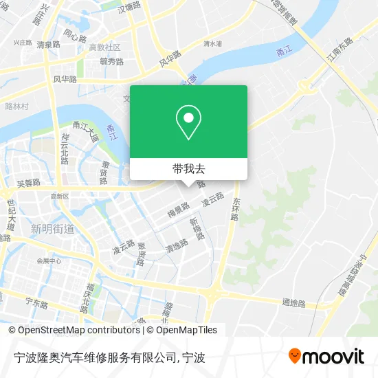 宁波隆奥汽车维修服务有限公司地图