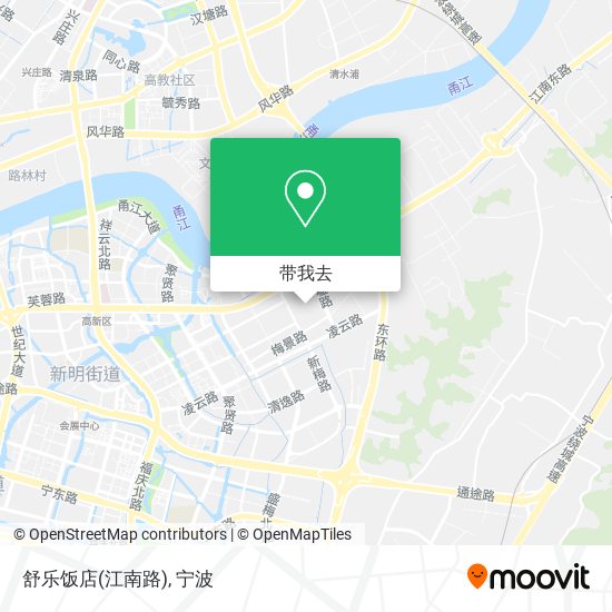 舒乐饭店(江南路)地图