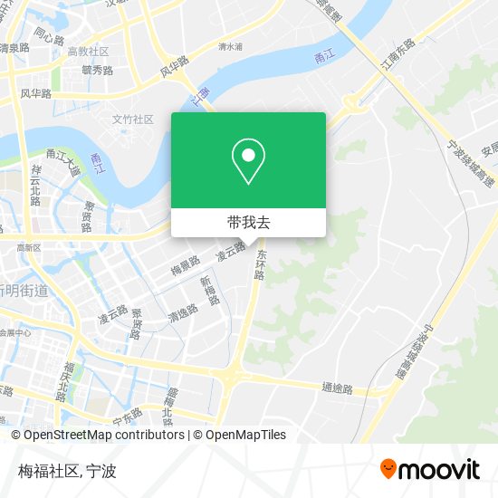 梅福社区地图